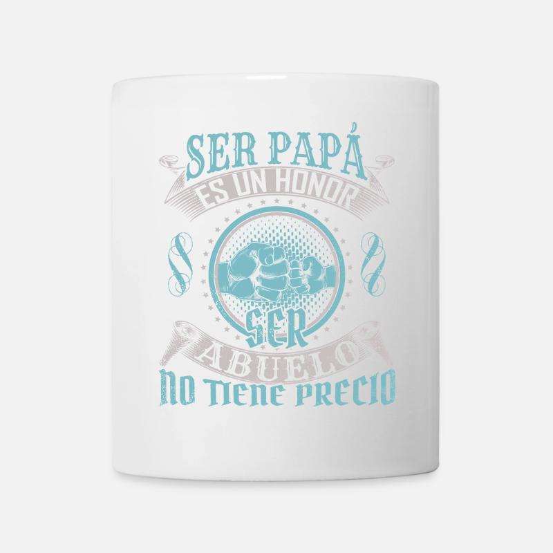Honouring Fathers Custom T-Shirt Design - Mug - white