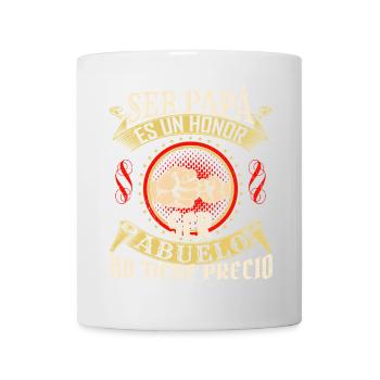 Ser Papá Es Un Héroe - Tasse - Weiß - Vorne