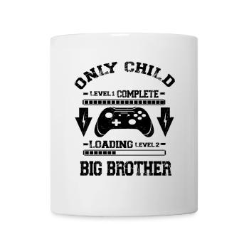 Big Brother Level Laoding Only Child Complete gift - Tasse - Weiß - Vorne