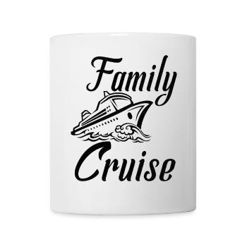 Croisière en famille - Mug blanc - blanc - Devant