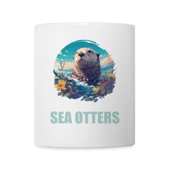 Sea otter - Mug - white - Front