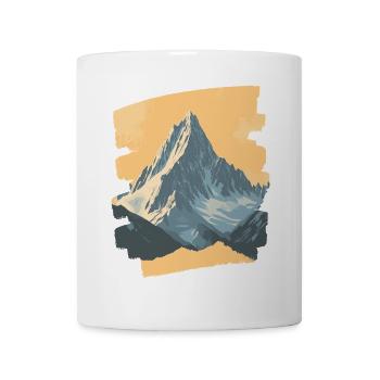 Berge Klettern Kletterer Wandern - Tasse - Weiß - Vorne