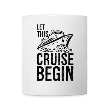 Que cette croisière commence - Mug blanc - blanc - Devant