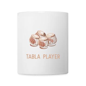 In a world full of drummers his tabla - Mug - white - Front