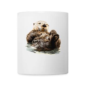 Sea otter - Mug - white - Front
