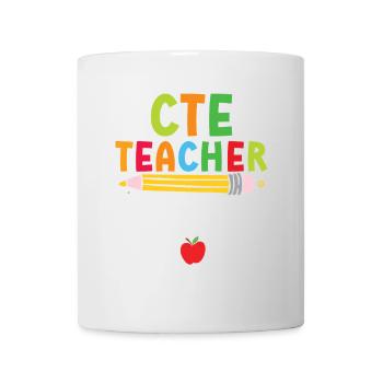 CTE -Lehrer Wie Ein Normaler Lehrer Nur Cooler - Tasse - Weiß - Vorne