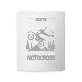 Biker Motorradfahrer Motorrad Geschenke Geburtstag - Tasse - Weiß - Vorne