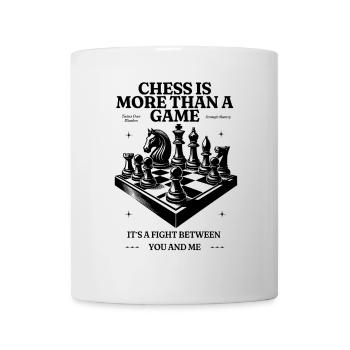 Chess - more than a game - battle - Mug - white - Front