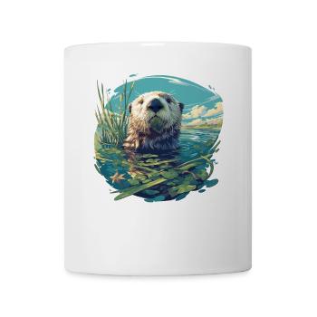 Sea otter - Mug - white - Front