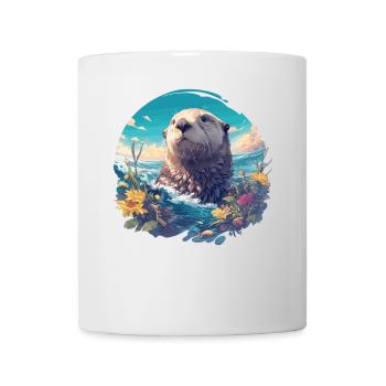 Sea otter - Mug - white - Front