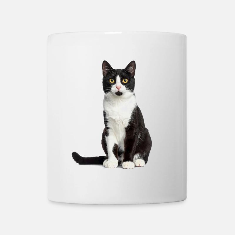 Chat noir/blanc – Édition Good Pet - Mug blanc - blanc