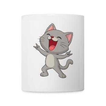 Rock'n'Roll Miez - Tasse - Weiß - Vorne