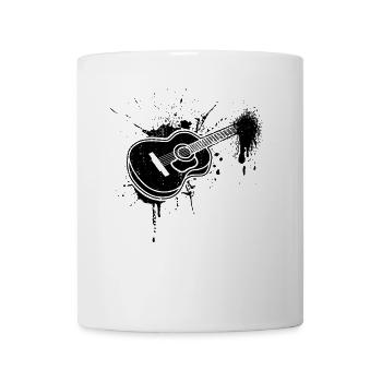 Guitar - Mug - white - Front