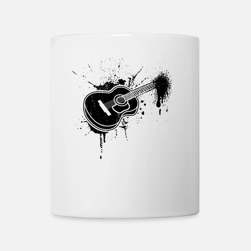 Guitare - Mug blanc - blanc