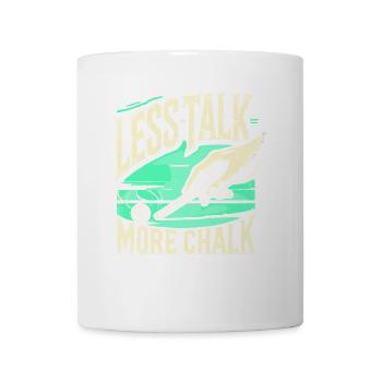 Weniger reden, mehr kreuzen - Tasse - Weiß - Vorne