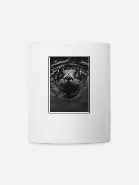 Seeotter - Tasse - Weiß
