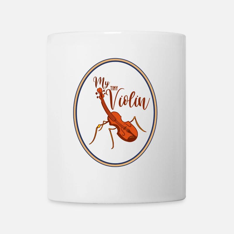 My Little Violin Ant - Violin Violin Violin - Mug blanc - blanc