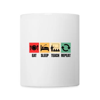 Lehrer Leidenschaft Lehrkraft Humor - Tasse - Weiß - Vorne