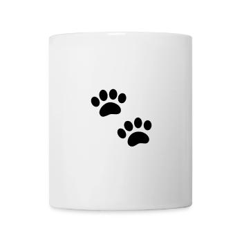Paw print - Mug - white - Front