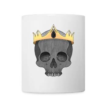 König der Schädel - Tasse - Weiß - Vorne