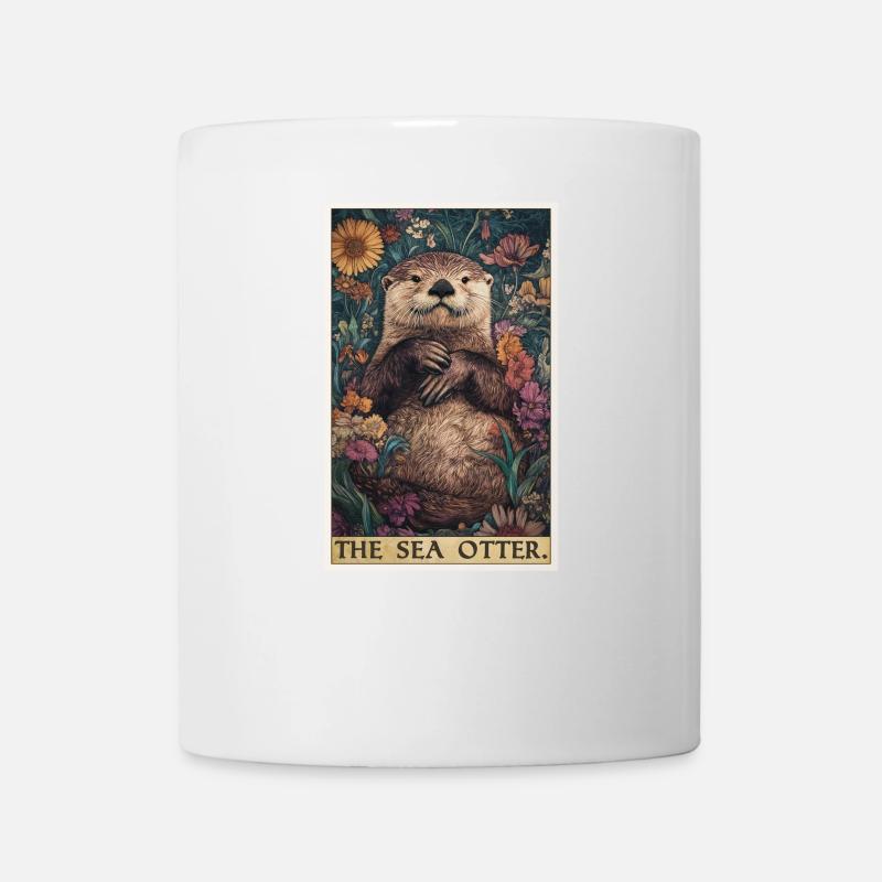 Seeotter - Tasse - Weiß