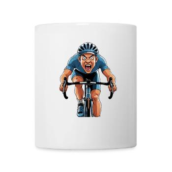 Cyclist Road Bike Bicycle Road Cyclist Bike - Mug - white - Front