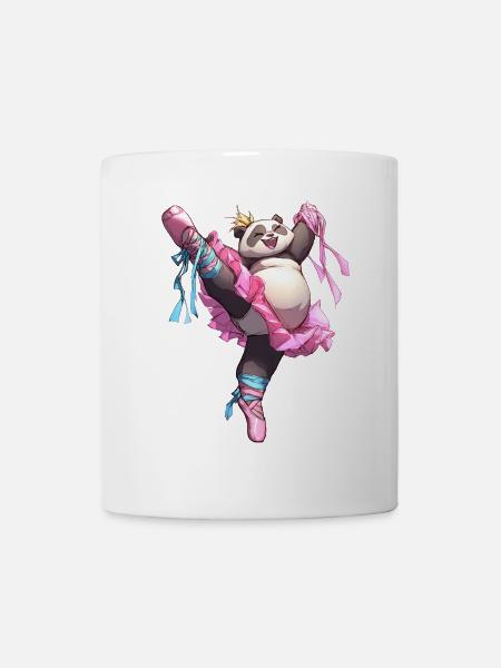 Panda Ballerina - Tasse - Weiß