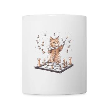 Chess Cat - Mug - white - Front