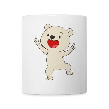Dancing Polar Bear - Mug - white - Front
