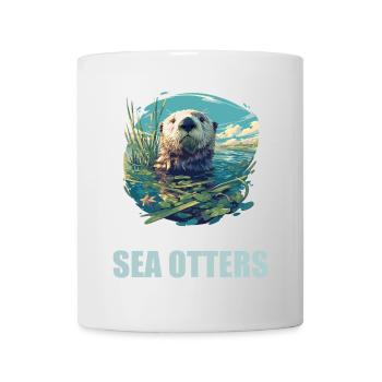 Sea otter - Mug - white - Front