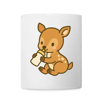 Flask Fawn Love - Mug - white - Front