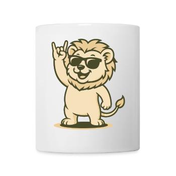 Rock 'n' Roar - Mug blanc - blanc - Devant
