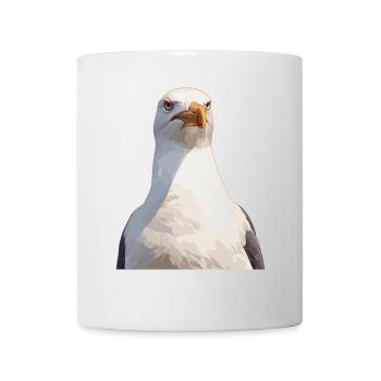Mouettes Mouette - Mug blanc - blanc - Devant