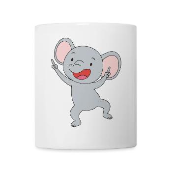 Happy trumpet baby - Mug - white - Front
