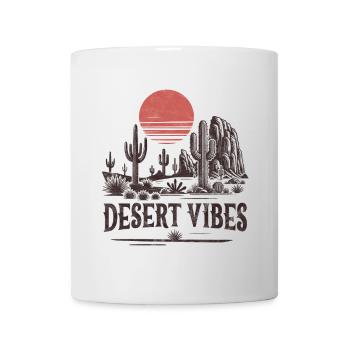 Wüsten-Vibes - Tasse - Weiß - Vorne