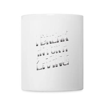 Je cambriole pour un serrurier vivant - Mug blanc - blanc - Devant