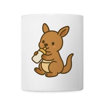Milk time in a bag - Mug - white - Front