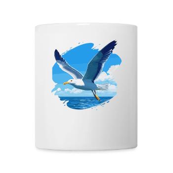 Mouettes Mouette - Mug blanc - blanc - Devant