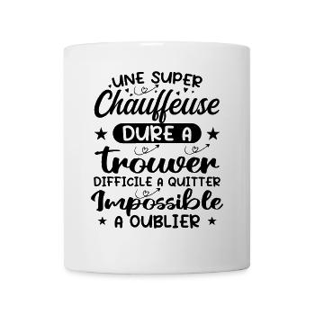 Ein Super Sessel - Sessel Geschenk - Tasse - Weiß - Vorne