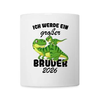 Annoncer la progéniture | Je vais être un grand frère en 2026 - Mug blanc - blanc - Devant