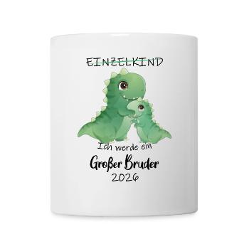 Annoncer la progéniture | Je vais être un grand frère en 2026 - Mug blanc - blanc - Devant