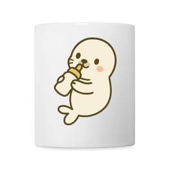 Flask Seal Baby - Mug - white - Front