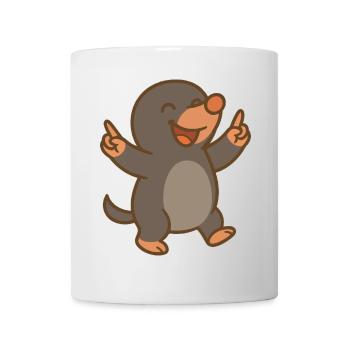 Dancing Mole - Mug - white - Front