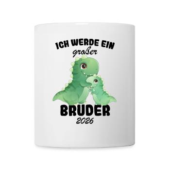 Annoncer la progéniture | Je vais être un grand frère en 2026 - Mug blanc - blanc - Devant