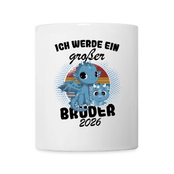 Annoncer la progéniture | Je vais être un grand frère en 2026 - Mug blanc - blanc - Devant