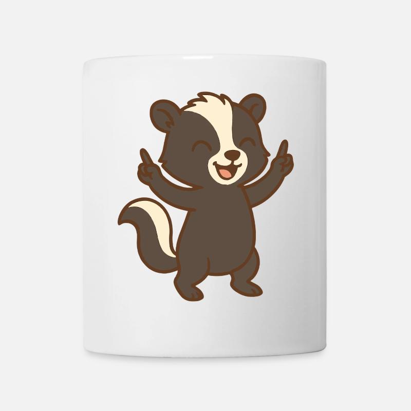 Remonter le moral des moufettes - Mug blanc - blanc