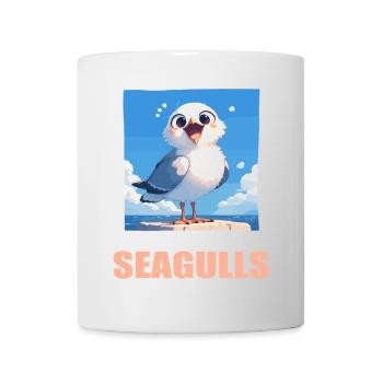 Mouettes Mouette - Mug blanc - blanc - Devant