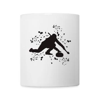 Curler Winter Sports Curling - Mug - white - Front