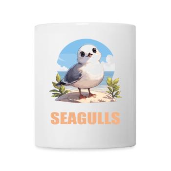 Mouettes Mouette - Mug blanc - blanc - Devant