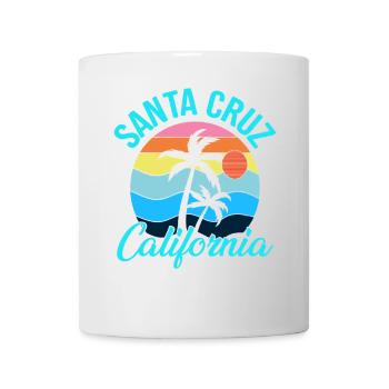 Santa Cruz California - Tasse - Weiß - Vorne